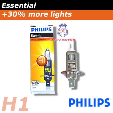 PHILIPS Premium Halogen H1 12V 55 Watt Colour 3.500K