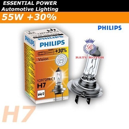 PHILIPS Premium Halogen H7 12V 55 Watt Colour 3.500K