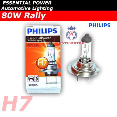 PHILIPS Rally Halogen H7 12V 80 Watt Colour 3.500K