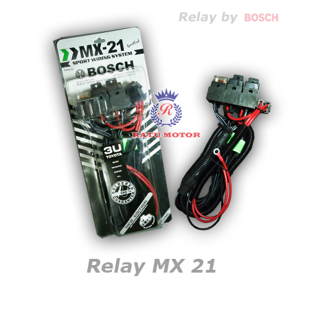 Kabel Relay MX-21  Model : 3 Relay - 2 Lampu