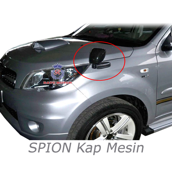 SPION Kap Mesin RUSH 2006-2017 Model Fortuner 