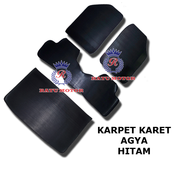 Karpet Karet Jahit AGYA 2013-2017 (Lengkap Bagasi)