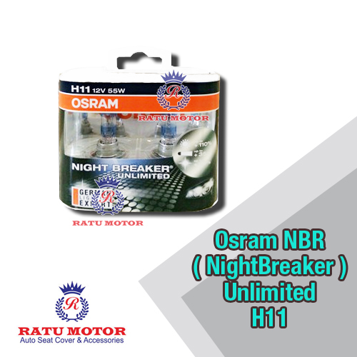 OSRAM NBR Halogen Unlimited H11 55 Watt (Night Breaker)