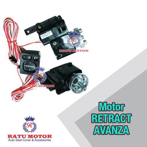 Motor RETRACT Spion AVANZA 2012-2016 Manual (Saklar Model Original)