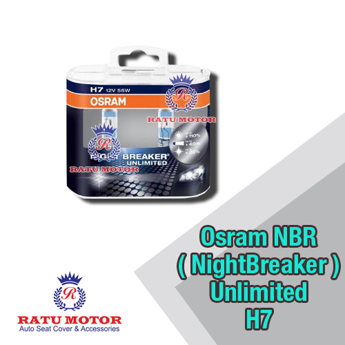 OSRAM NBR Halogen Unlimited H7 55 Watt (Night Breaker)