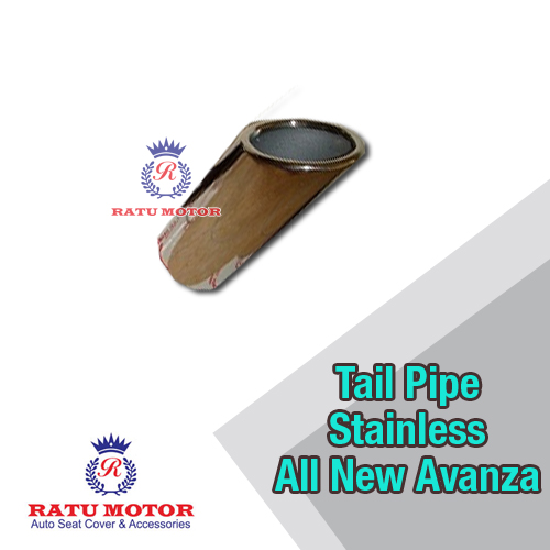Muffler Tail Pipe All New AVANZA 2012-2015 Stainless
