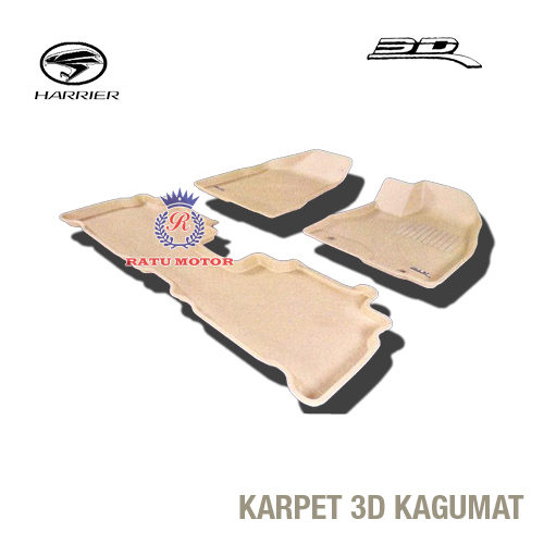 SALE ... ! ! !  Karpet 3D KAGUMAT Toyota HARRIER 2015 Bahan Polyester MAXpider