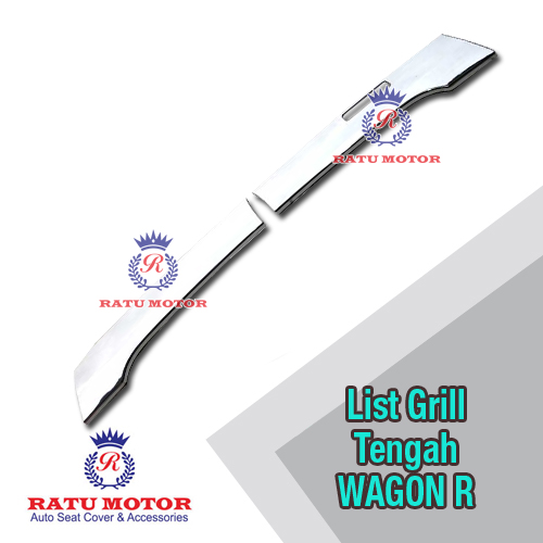 List Grill Tengah WAGON R Chrome (2 Pcs)
