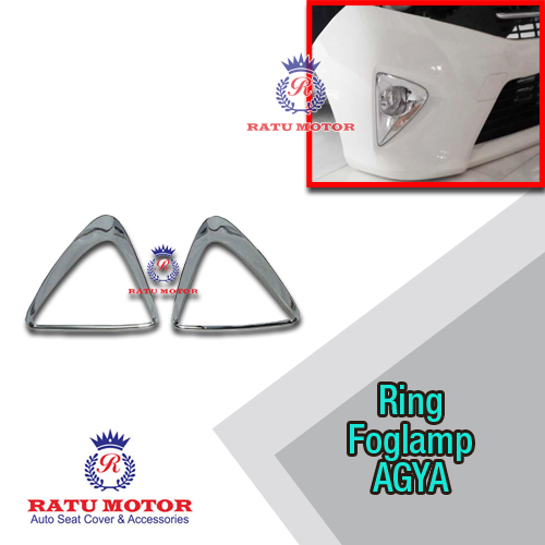 Ring Foglamp AGYA 2013-2016 Chrome