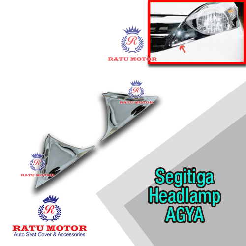 Segitiga Headlamp AGYA 2013-2016 Chrome