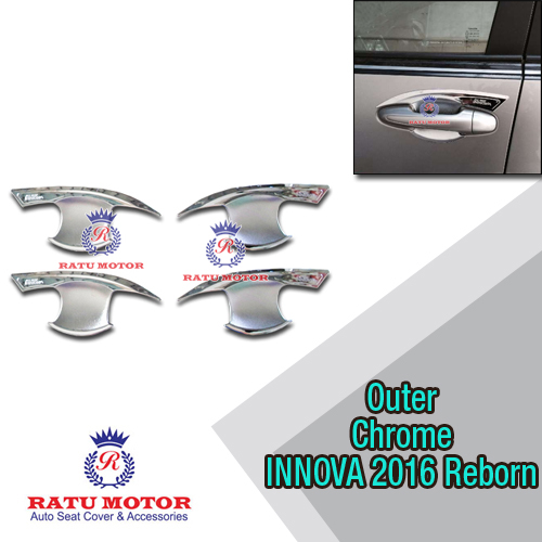 Outer Handle All New INNOVA 2016-2018 Reborn Model Elegant Chrome