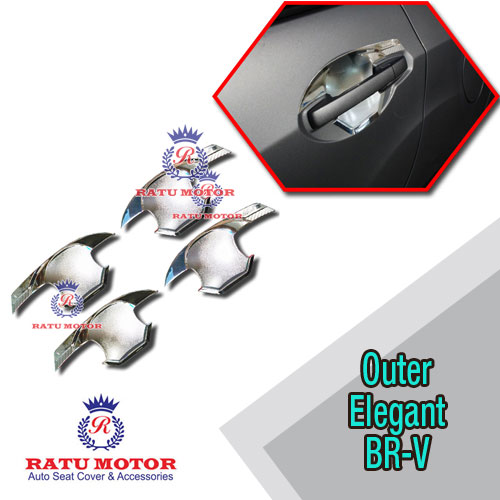 Outer Handle BRV Model Elegant Chrome