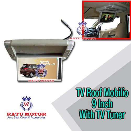 Monitor Roof TV 9 Inch Khusus Honda MOBILIO (Built in Tuner TV + Antena)