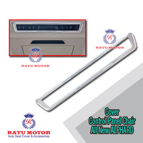 Cover Control Panel Ceiling (Plafon) All New ALPHARD 2016-2018 Chrome