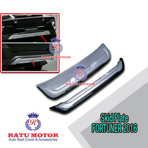 SkidPlate Depan+ Blkg All New FORTUNER 2016 Plastik (OM)