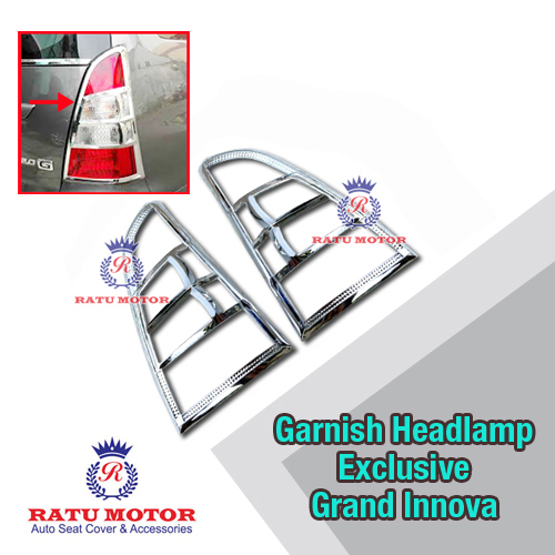 Garnish Stoplamp Grand New INNOVA 2012-2015 Model Exclusive CHrome