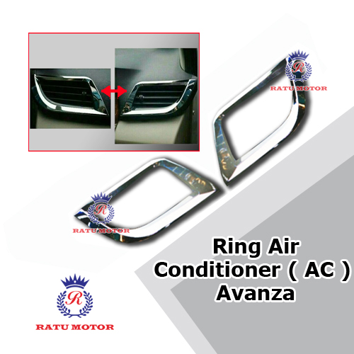 Ring AC (Air Conditioner) All New AVANZA 2012-2015 Chrome