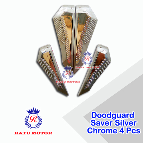 Doordguard SAVER Silver Chrome Korea (4 Pcs)