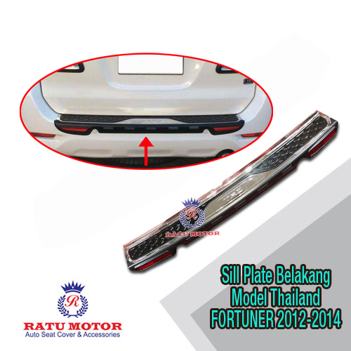 Sill Plate Belakang Grand FORTUNER 2012-2014 Model Thailand