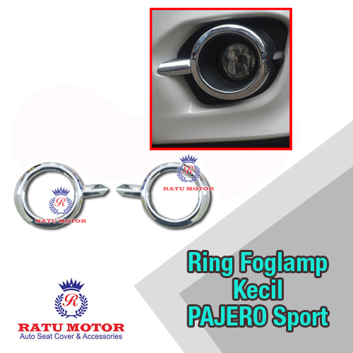 Ring Foglamp Kecil PAJERO Sport 2014-2015 Chrome