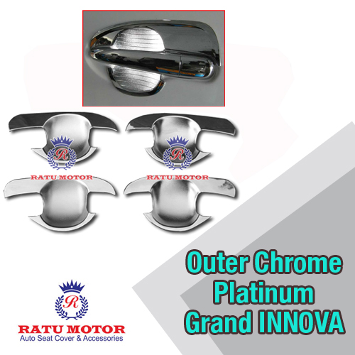 Outer Handle INNOVA 2005-2015 Model Platinum Chrome