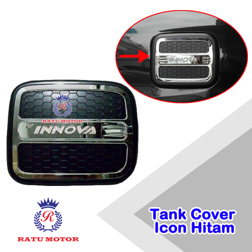 Tank Cover INNOVA 2005-2014 Model Luxury Hitam