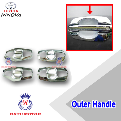 Outer Handle INNOVA 2005-2014 All Varian Model Old Chrome