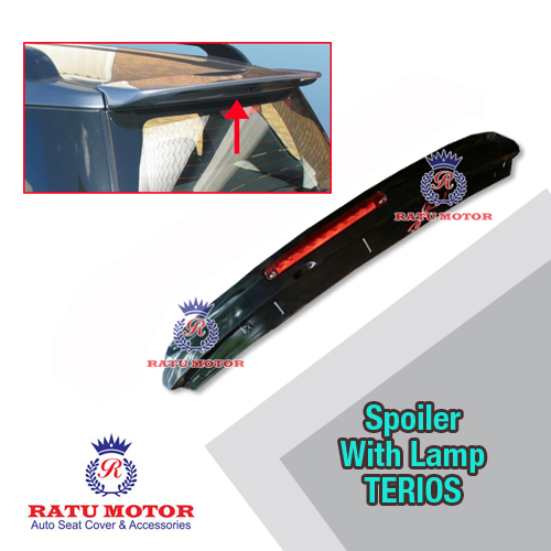 Spoiler RUSH 2006-2013 Model Modulo Plastik + Lamp