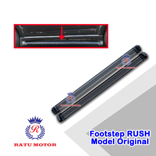 FootStep Toyota RUSH 2006-2014 Model ORI Warna Hitam