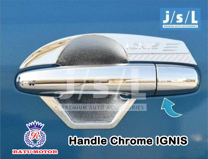 Cover Handle Chrome Suzuki IGNIS 2017 Model Elegant