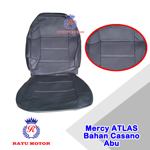 Sarung Jok Mercy ATLAS 2004  Bahan Deluxe Abu Mercedes Benz