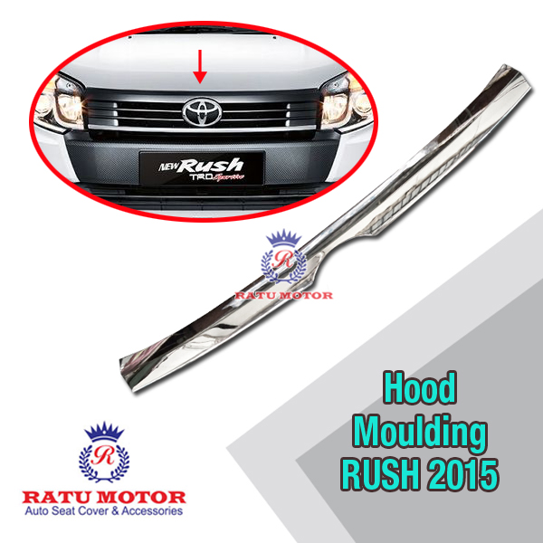 Hood Moulding TERIOS 2015-2017 Chrome