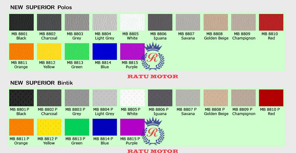 Contoh Bahan MB-Tech NEW SUPERIOR