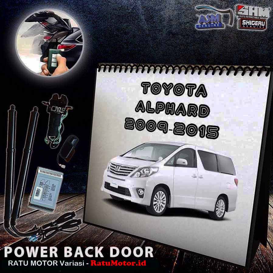 SHM - Power Back Door PBD For Toyota ALPHARD 2009-2014 Type X 