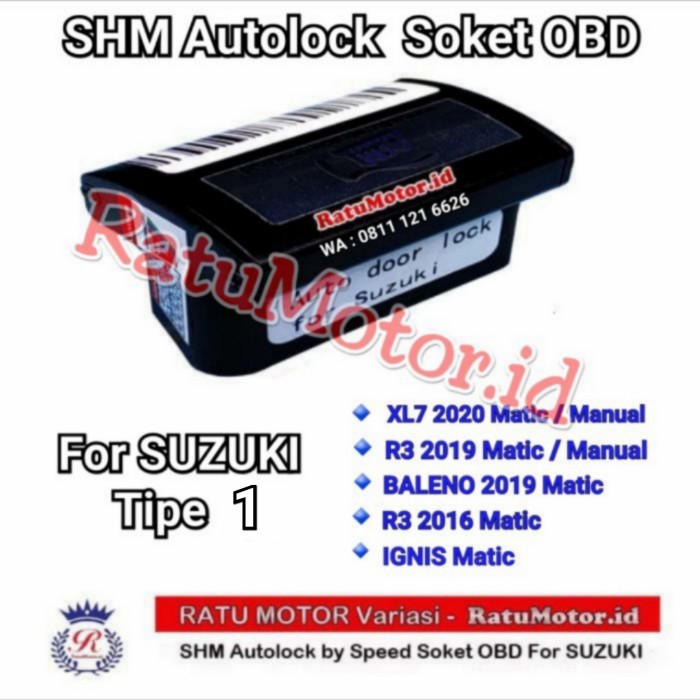 ASM Auto Lock Soket OBD Suzuki XL7 2020 - ASM Speed Lock PlugnPlay