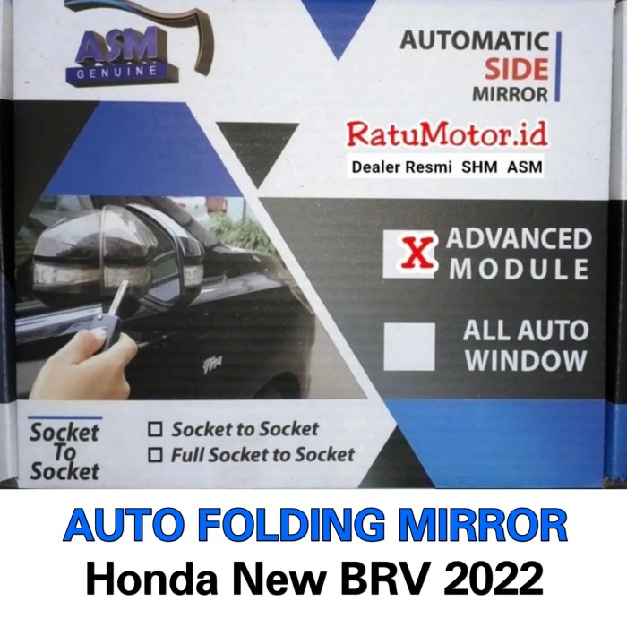 ASM Modul AUTO FOLDING Mirror Honda New BRV BR-V 2022 - Spion Lipat