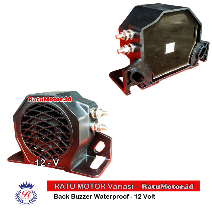 BACK BUZZER Alarm Mundur Mobil Box Waterproof 12V - High Sound Output