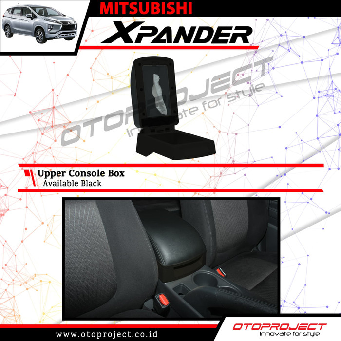 CONSOLE BOX Tengah XPANDER 2019 - Armrest Sandaran Tangan Black