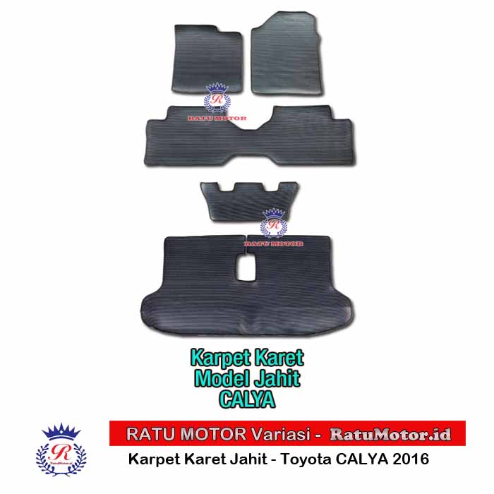 Karpet Karet Jahit CALYA 2016-2018 Hitam