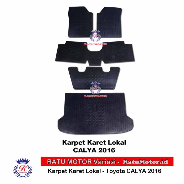 Karpet Karet Lokal CALYA 2016 Hitam