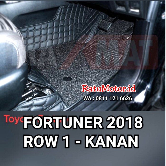 Karpet Mangkok MAXMAT 7D All New FORTUNER 2018 Full Bagasi - Bukan 5D