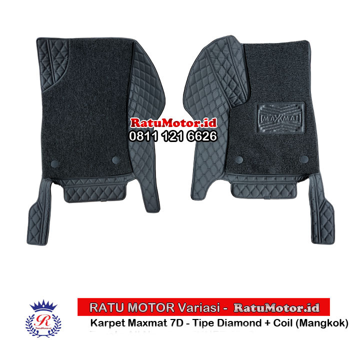 Karpet Mangkok MAXMAT 7D Toyota CALYA A/T Full Bagasi - Bukan 5D 3D