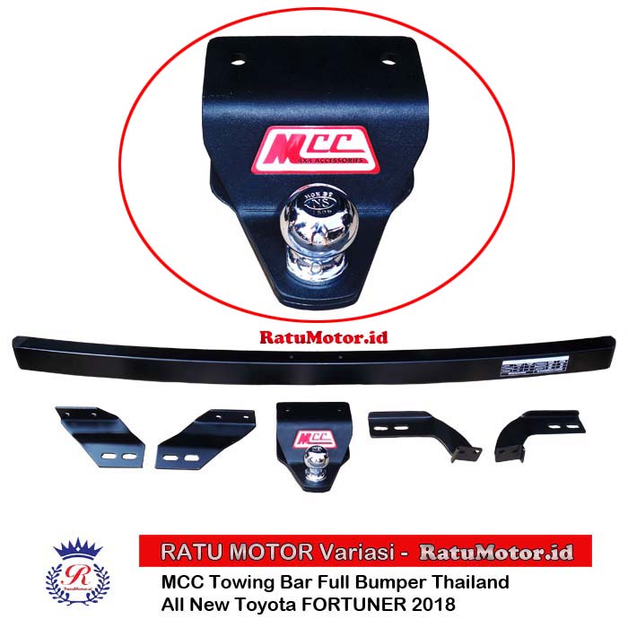 MCC Towing Bar Full Bumper All New FORTUNER 2016-2019 Tipe G dan TRD Thailand