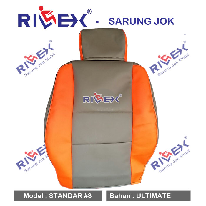 RILEX Ultimate - Sarung Jok Mobil Toyota SIENTA model Standar (1 & 2 warna) - Bisa Pilih Warna